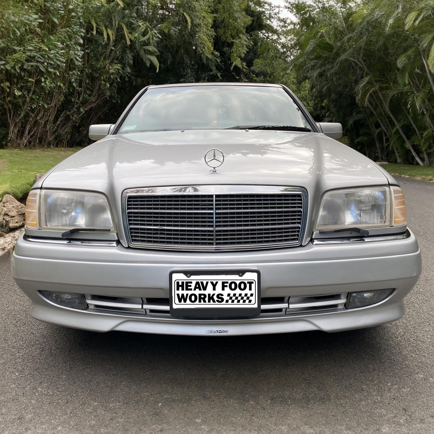 Front Bumper Tow Eye Cover - Mercedes-Benz C36 AMG (W202)